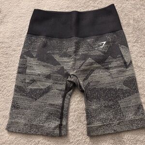Gymshark Charcoal and Black Athletic Shorts